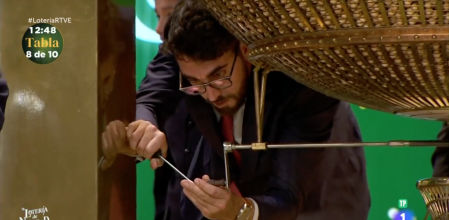 lotería navidad manivela