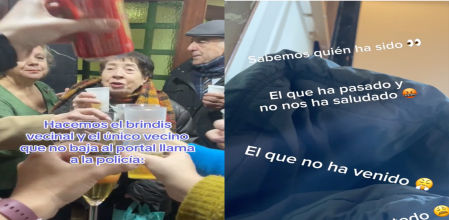 Los agentes se mostraron muy comprensivos por la situación