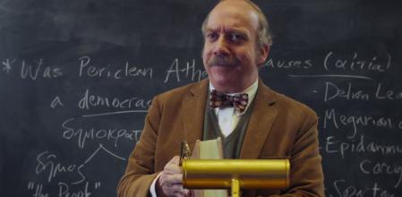 Giamatti en el papel de profesor