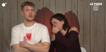 Christian y Nerea en 'First Dates'