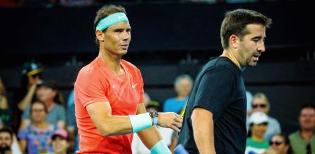Rafa Nadal y Marc López no pudieron con la pareja australiana