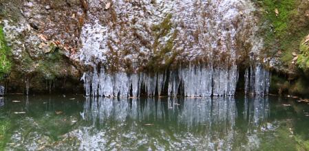 Helada en el Gorg de la Truja.