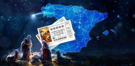 Consulta en el mapa donde han caído los premios del sorteo del Niño