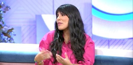 Isa Pantoja admite haber echado de menos a su ladre en Navidad