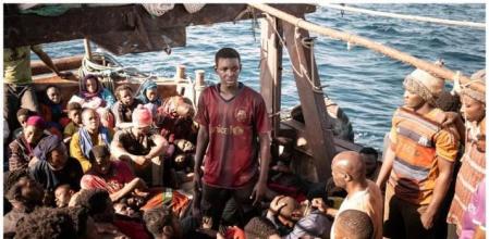 Fotograma de 'Yo, capitán'