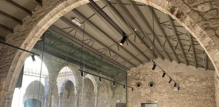 Sala del Museu Arqueològic de Banyoles.