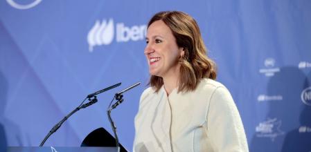 La alcaldesa de València, María José Catalá, en el Fórum Europa Tribuna Mediterránea.