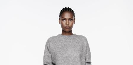 Vaqueros de corte cropped de Zara