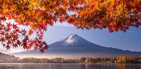 Monte Fuji en Japón.