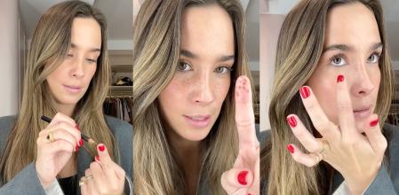 María Pombo ha mostrado cómo hacerse pecas naturales