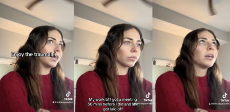 Graba el momento de su despido, aguanta las lágrimas y reprende a los de Recursos Humanos: “Me habéis traumatizado”