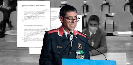 El mayor de los Mossos, Josep Lluís Trapero, fue objetivo de la trama de Interior