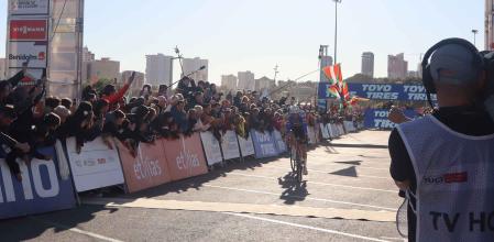 Una imagen del campeonato del mundo de ciclo-cross celebrado en 2023 en Benidorm, que este fin de semana acogerá la prueba por segundo año consecutivo.