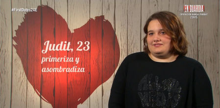 Judit, emocionada por su primer beso y superando inseguridades físicas, irradia felicidad en 'First Dates'