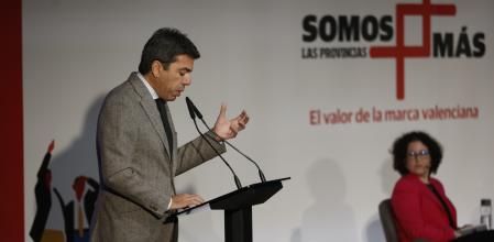 Carlos Mazón en su debate en Las Provincias