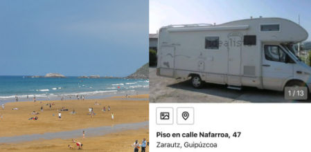 La playa de Zarautz es una de las más concurridas de España