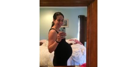 Michelle, madre gestante de Estados Unidos. (ATENCIÓN. NO PUBLICAR SIN AUTORIZACIÓN DE LOS PROTAGONISTAS)