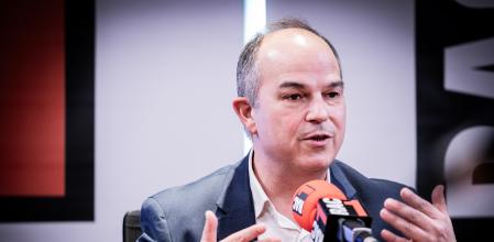 XAVIER CERVERA 31/01/2024 Jordi Turull Negre (Parets, Barcelona, 6 de septiembre de 1966) es un político catalan, miembro de Junts, diputado entre 2004 y 2018 en el Parlamento de Catalunya, y que en 2017 ejerció de consejero de la Presidencia y portavoz del Gobierno de Cataluña; estuvo encarcelado en Lledoners por el Proces (en el Mon a RAC1 programa de radio ,de Jordi Baste)