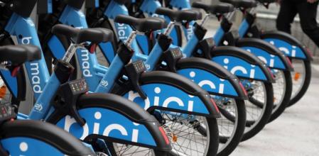Bicicletas de las que se usan en la capital
