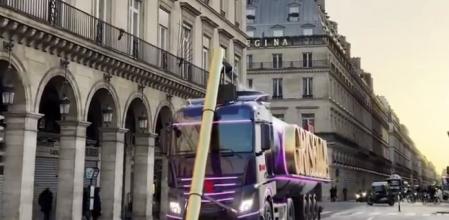 El camión 'esnifador' de la controversia.