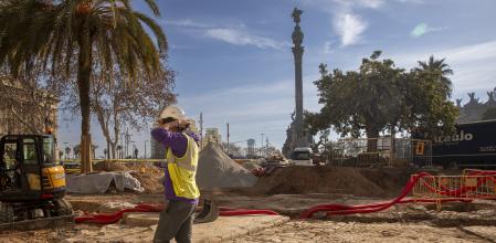 LAS OBRAS DE LA RAMBLA PONEN AL DESCUBIERTO HALLAZGOS ARQUEOLÓGICOS