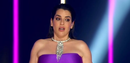 Lorenzo pasó un mal rato durante la actuación de Camela