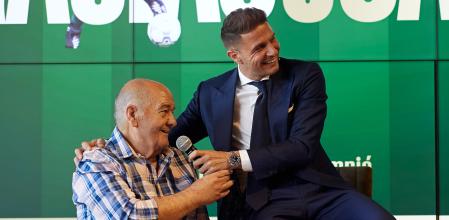 Aurelio Sánchez (izquierda), con su hijo Joaquín