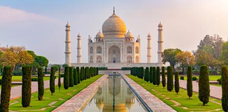 Taj Mahal en Agra, India.