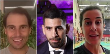 Los famosos arropan a Ilia Topuria