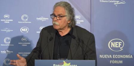 Joan Tardà, en un acto de Nueva Economía Fórum
