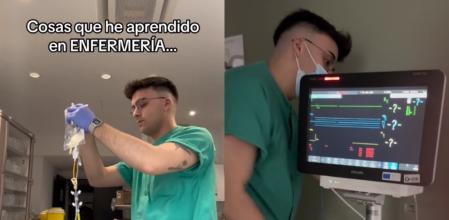 El enfermero ha compartido varios detalles de su profesión.