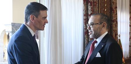 Pedro Sánchez y Mohamed VI
