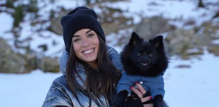 La 'influencer' Rocío Camacho y su perra Lola