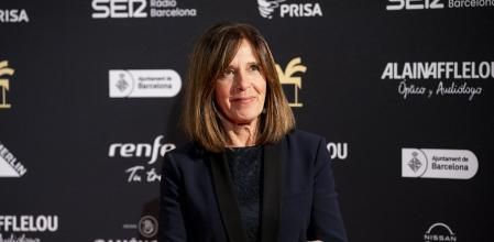 La periodista Ana Blanco, durante el photocall de los Premios Ondas 2023, en Barcelona, 22 de Noviembre de 2023.