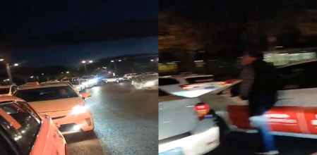 Los taxistas han acudido en masa para ayudar