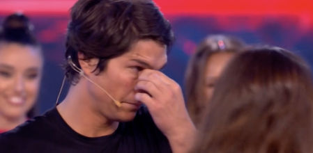 Pablo Castellano, visiblemente emocionado tras ganar