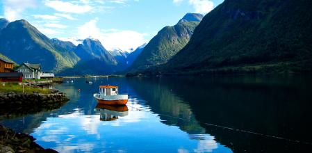 Fiordo de los Sueños en Noruega.