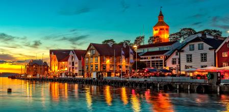 Stavenger en Noruega.