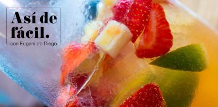 Preparar esta sangría de cava es “Así de fácil”