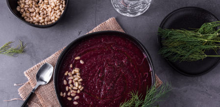 Cómo hacer gazpacho de remolacha