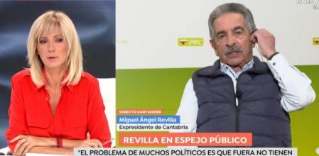 Revilla tiene muchos problemas con el pinganillo durante su entrevista con Susanna Griso