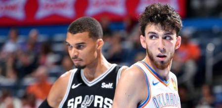 Wembanyama y Holmgren son los dos máximos favoritos para lograr el rookie del año