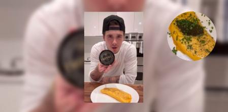 Una lata de 130 gramos como la que utiliza Beckham en el vídeo puede rondar los 200 euros.