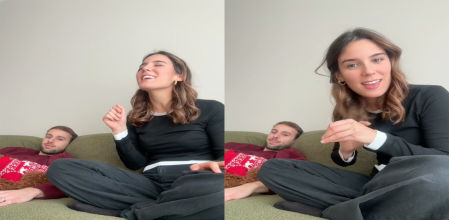 Carla ha decidido ponerse a prueba cantando en TikTok