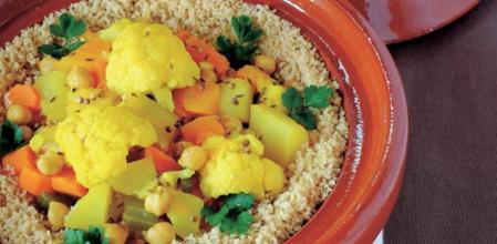 La receta definitiva de cuscús especiado con verduras y garbanzos