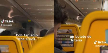 Un azafato de Ryanair no se corta y vende lotería en contra de su compañía: “No volvéis a volar con vosotros en su vida”