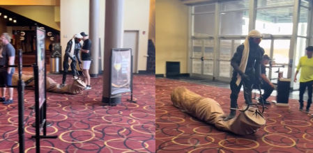 Se disfraza para ir a ver 'Dune: parte 2' al cine y causa sensación: "Yo quiero la misma experiencia"