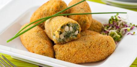 Cómo hacer croquetas de espinacas