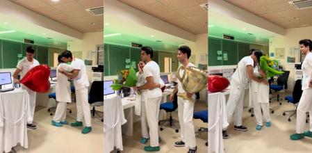 Dani y su hermano sorprendieron a su madre