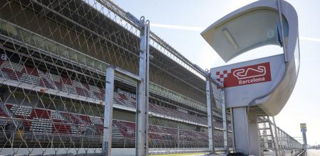 Presentacion de nuevas obras en el Circuit de Montmelo.